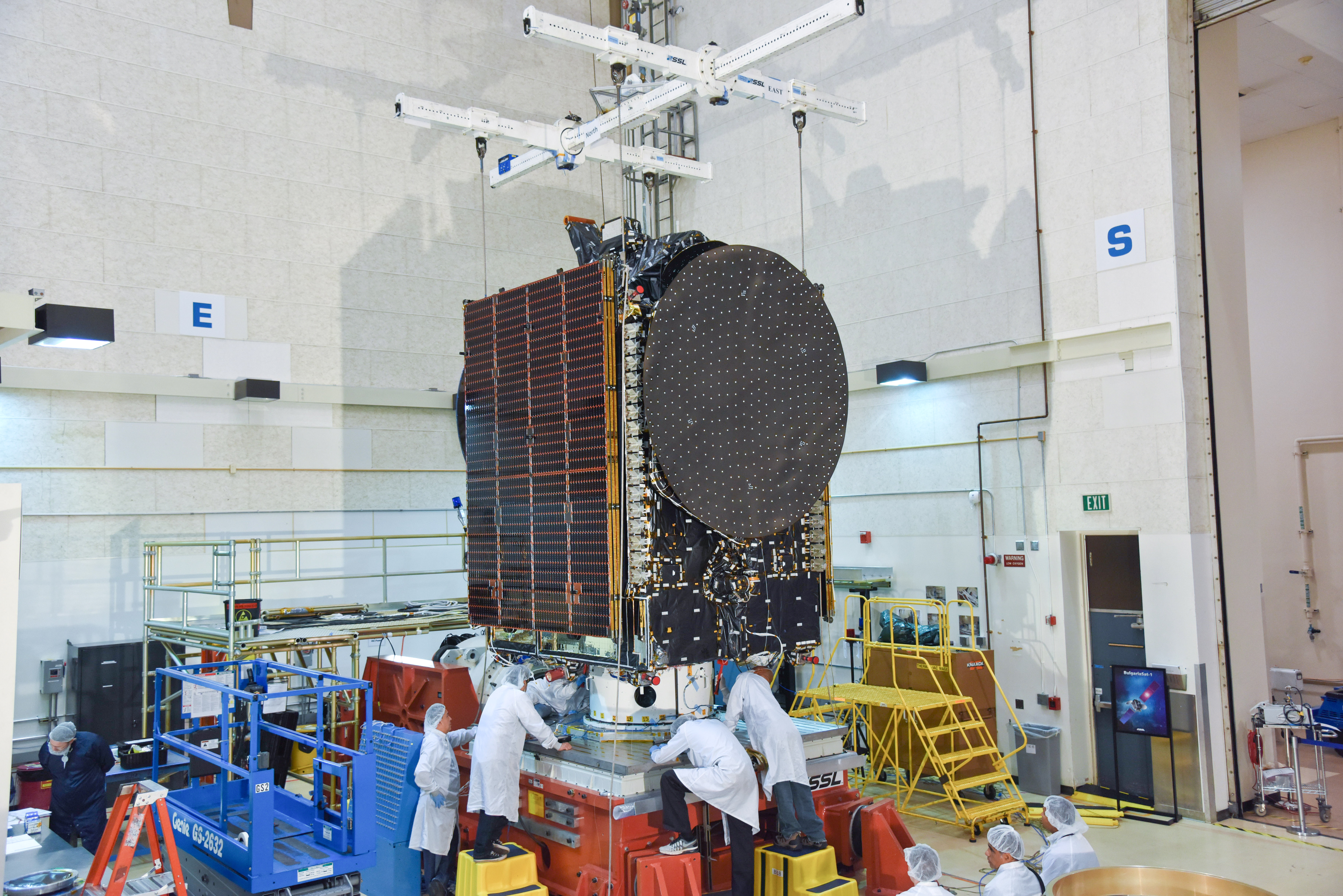 BulgariaSat-1 Vibration Testing 2